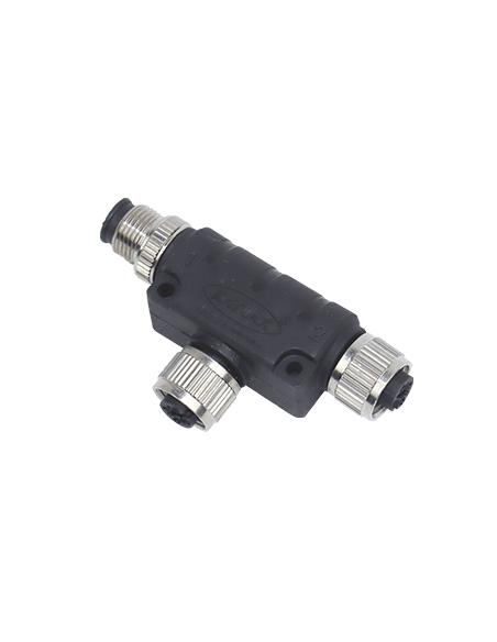 Conector Tipo T, M12, 5 Pines