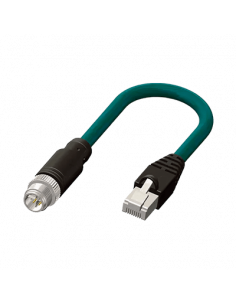 Cable con Conector y RJ45, 8 Polos, PUR