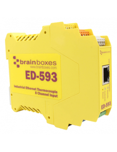 Módulo Convertidor Ethernet a 8 Entradas Tipo Termopar