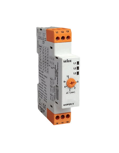 Relevador de Protección de Fase, 90x17.5