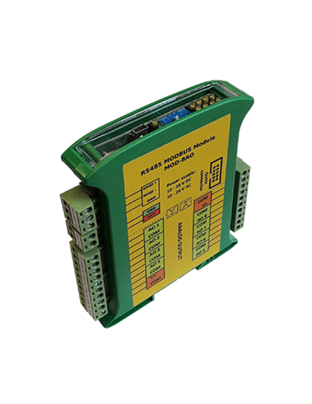 Modulo Convertidor de 8 Salidas Analógicas Universales
