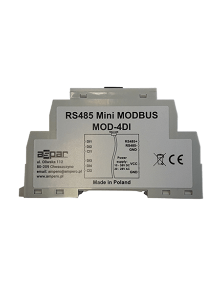 Modulo Convertidor Compacto de 4 Entradas Digitales