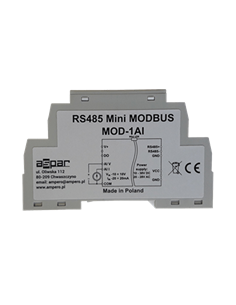 Modulo Convertidor Compacto de 1 Entrada de Voltaje + 1 Entrada de Corriente 2