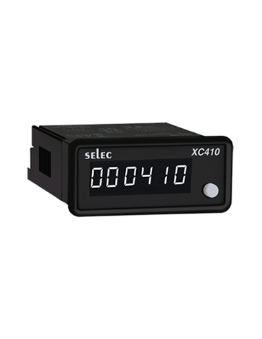 Contador / Totalizador, 36x72mm