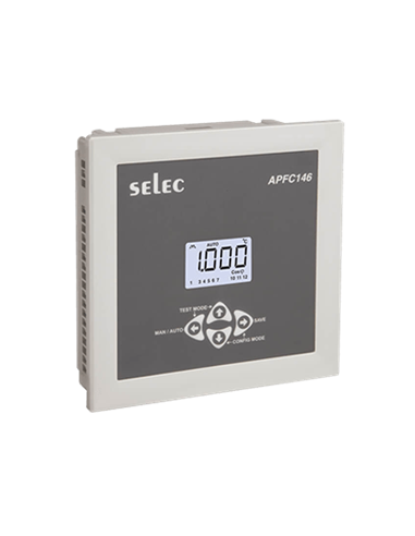 Controlador Automático de Factor de Potencia, 144x144