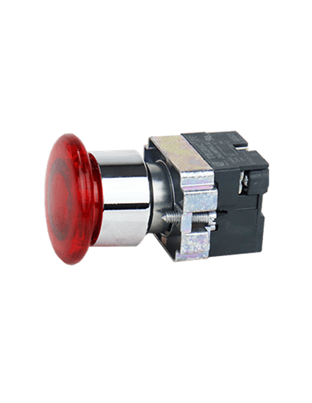 Hongo 22mm Metal Iluminado