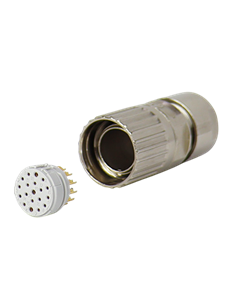 Inserto Hembra M23, Diferentes configuraciones de codificación