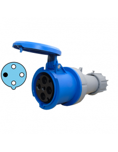 Receptáculo 220-250V 